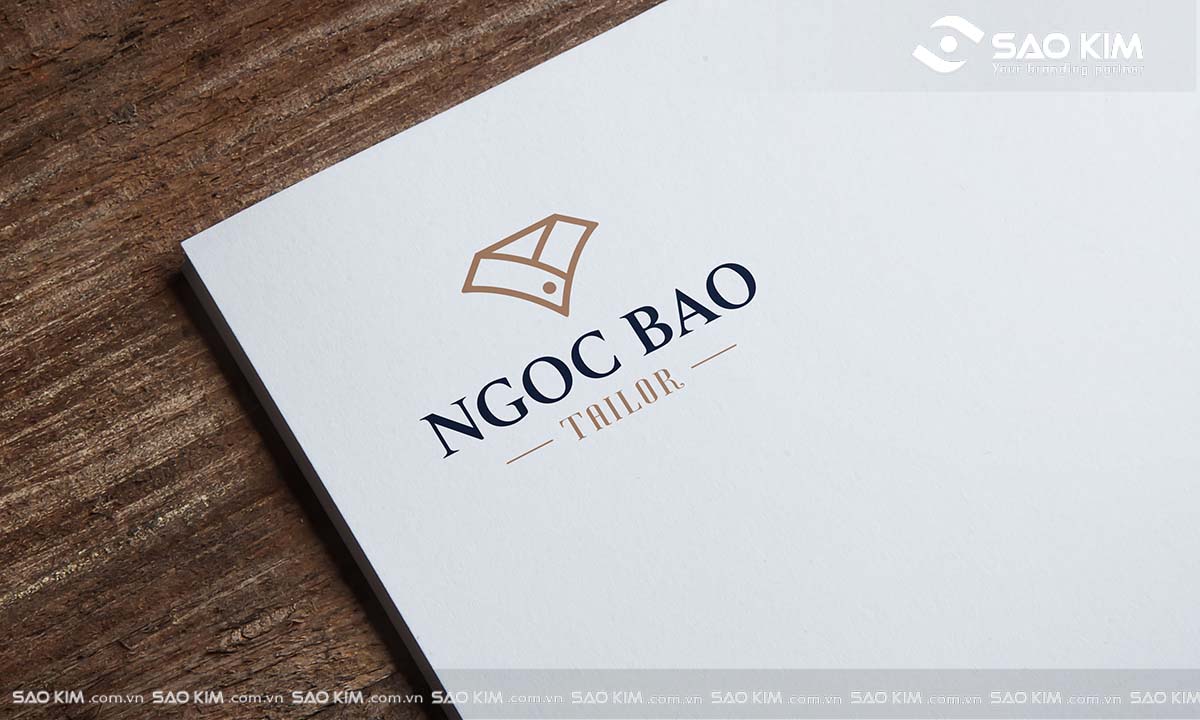 Ngọc Bảo - Thiết kế logo Nhà may Ngọc Bảo